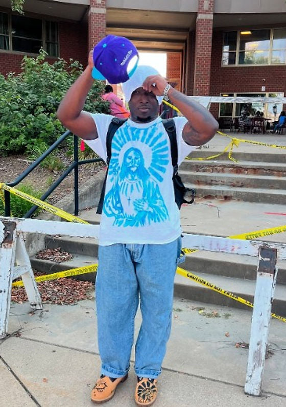 “MESSIAH” Watercolor Tee ( Running out )