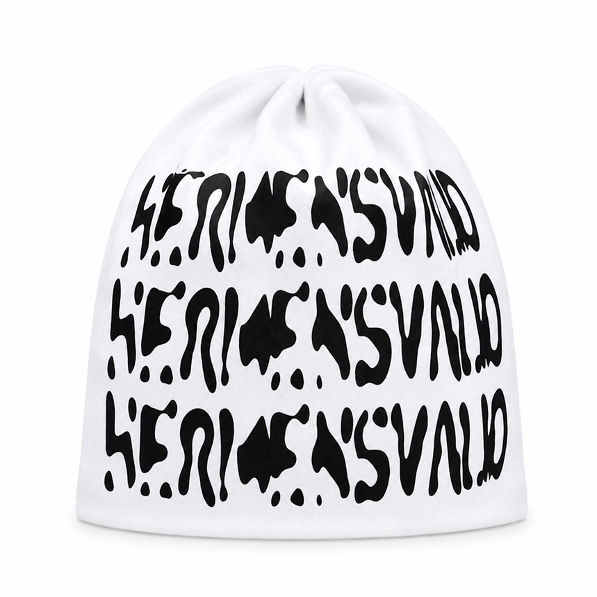 HERMENSVALID® SZN 5 Beanie – White/Black