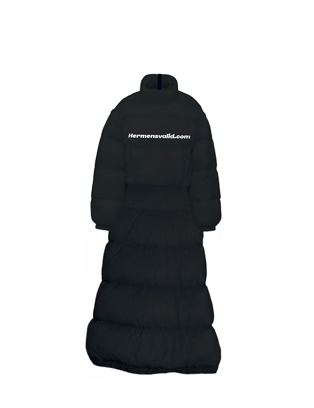 “Hermensvalid.com” Puffer Dress